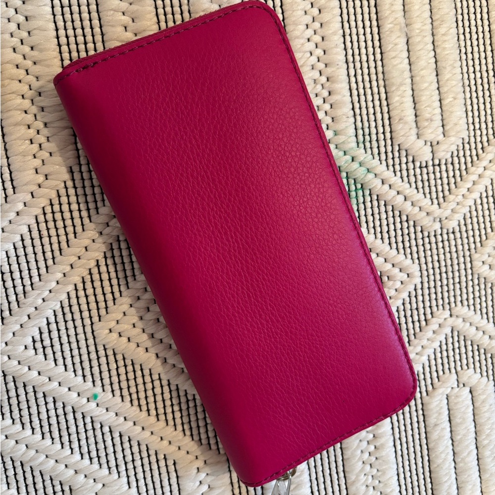Michael Kors Fuchsia Wallet - Picture 4 of 4